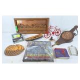 Home decorative lot! Copper toke cast iron