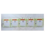 5 EKS mechanical bathroom scales. Max 270 lbs