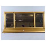 Elegant Gilded mirror - 43"wï¿½22"h"ï¿½3"d