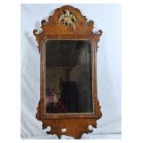 Lovely vintage wall hanging mirror. 17" l x 32" h