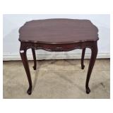 Elegant side table.