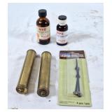 Clock oil and clock parts