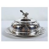 Beautiful Vintage Monarch Plate Brand Silverplate