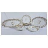 Vintage Elite Works Limoges Serving Pieces, Sugar