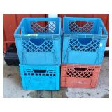 4 crates
