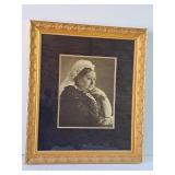 Beautifully Framed Print of Queen Victoria -