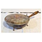Silver plated silen butler crumb catcher