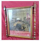 The Bilton Table mirror 24 1/2" l x 28" h