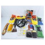 Black and decker sander attachment, rope, paint