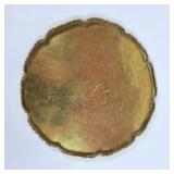 Ornate Chinese Brass Tray