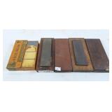 Trio of sharpening stones
