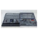 Mastercraft maximum socket & tool set. 1/4, 3/8,