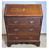 Vintage Wooden Secretary Desk