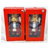 Pair of matching nut crackers