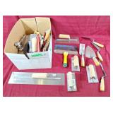 Drywall knife, trowels, finishing trowels, etc