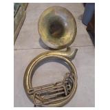 Brass tuba - for parts