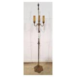 Vintage floor standing light. 62" high