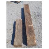 Railroad ties. 66" l x 8" w x 8" h & 30 1/2" l x