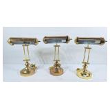 Vintage brass banker