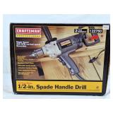 Craftsman 1/2" spade handle drill