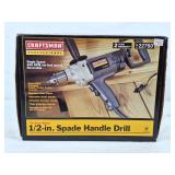 Craftsman 1/2" spade handle drill