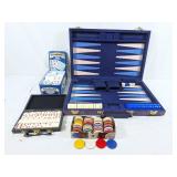 Games lot! Backgammon, domino
