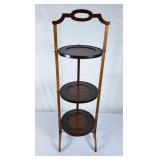 Antique Folding Plant/Cake Stand - 35"Hx11"W