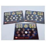 Canada Collectible Quarter Sets - 1999 & 2000
