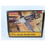 Craftsman 1/2" spade handle drill