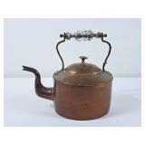 Vintage Copper Tea Kettle