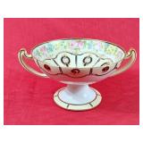 Lovely Vintage Floral Compote