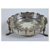 Lovely Vintage Sterling Silver Footed Dish