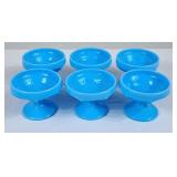 Opaline Glass Sherbert Cup Set