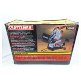 Craftsman 10" compound mitre saw. Used