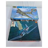 Revell B-17F Flying Fortress Model Kit & Milton