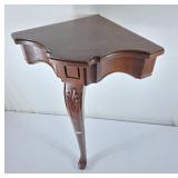 Solid Wood Corner Table - 30"Hx22"W