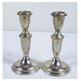 Birks Sterling Silver Candle Holders