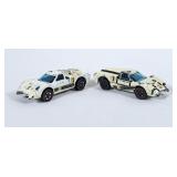 Vintage Hot Wheels Redline Ford J-Car x2