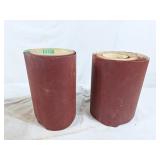 2 rolls of 9 1/2" sand paper