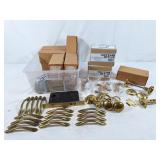 Brass door handles, door knobs, and misc hardware