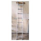 16' total aluminum extension ladder