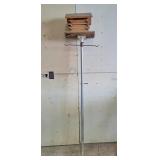 Bird house on pole 79'h x 15'w
