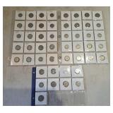 Forty Nine Canada Nickels Starting in the Year