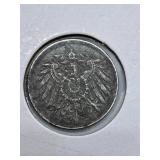 1922 Germany Five Pfennig Coin