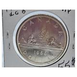 Mint State 1960 Canada One Dollar Coin