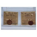 ICCS Graded Mint State 1979 Canada 'Red' Penny