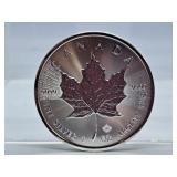 2020 .9999 Fine Silver 1 Oz Canada Five Dollar