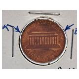 Mint State 1983 U.S.A. Penny with a Double Die