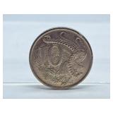1989 Australia Ten Cent Coin