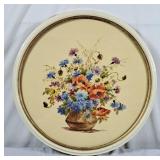Beautiful Vintage Floral Print by M. Black in a